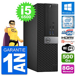 PC Dell OptiPlex 5040 SFF Core i5-6500 RAM 8Go Disque 500Go HDMI Windows 10 Wifi - Occasion