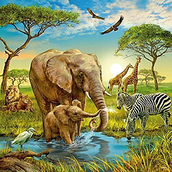 Acheter Puzzle Ravensburger Animaux de la Terre (3 x 49 piAces)