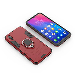 Acheter Wewoo Coque Housse de protection antichoc PC + TPU pour Vivo Y97, avec support d'anneau magnétique (rouge)