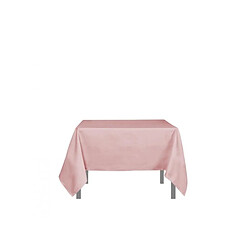 Soleil D'Ocre Nappe carré anti-tâches Alix - L 180 x l 180 cm - Rose