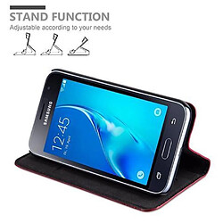 Acheter Cadorabo Coque Samsung Galaxy J1 2016 Etui en Rouge