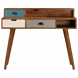 Avis Maison Chic Bureau,Table de travail pour chambre 110x50x90 cm Bois d'acacia solide -GKD81657