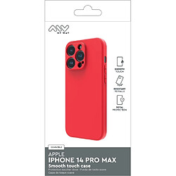 Acheter My Way Myway Coque pour iPhone 14 Pro Max Smoothie en TPU Rouge