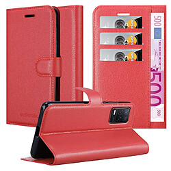 Cadorabo Coque Realme 8 5G / V13 / Q3 / Q3i / Narzo 30 5G Etui en Rouge