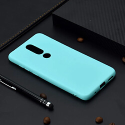 Wewoo Coque Souple Pour Nokia 6.1 Plus Candy Color TPU Case Vert