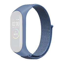 Bracelet en nylon réglable pour votre Xiaomi Mi Band 3/4/5/6/7 - océan bleu