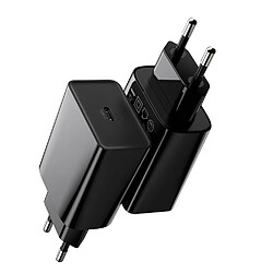 Chargeur USB-C Noir 20W pour iPhone 13 / 12 / 11 / PRO / MINI / MAX Little Boutik®