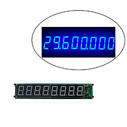 Avis 2 Pièces 1000MHz 6LED \u0026 8LED RF Signal Fréquence Compteur Compteur Cymometer Blue