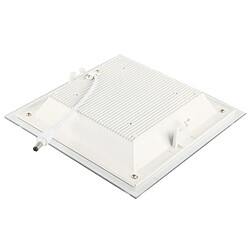 Acheter Wewoo Dalle LED Lumière carrée blanche de 18W LED, flux lumineux: 1480lm, taille: 19.8cm x 19.8cm x 3.5cm