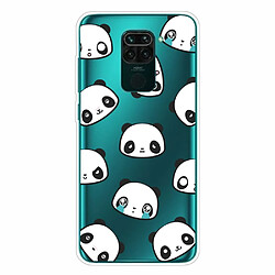 Coque en TPU impression de motifs pandas pour votre Xiaomi Redmi Note 9