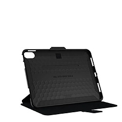 UAG Étui Folio pour iPad 10.9 Polybag Scout avec Rabat Frontal Noir