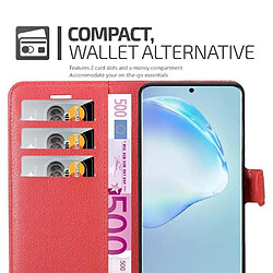 Acheter Cadorabo Coque Samsung Galaxy S20 PLUS Etui en Rouge