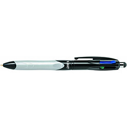 Crayon Bic Cristal Stylus 4 couleurs 12 Unités