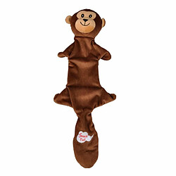 Paris Prix Peluche pour Chien Singe 45cm Marron