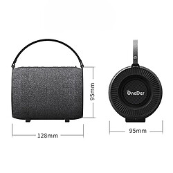 Acheter Yonis Enceinte Bluetooth Outdoor Portable 5W Lecture 6H Micro Intégré USB AUX FM