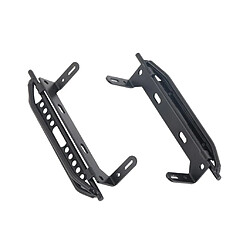 Avis 2pcs Pédale Latérale Pour TRX4 Defender Bronco 1:10 RC Pièces De Chenille Noir