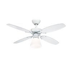 Westinghouse Ventilateur Capitol 105cm Blanc Hêtre