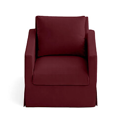 Lisa Design Serena - fauteuil déhoussable en tissu pas cher