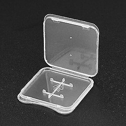 Universal Case de stockage de cartes mémoire TF à 10pcs TF Transparent