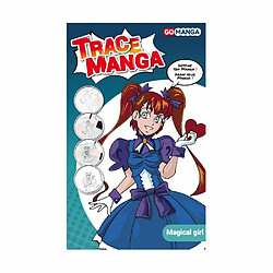 Graph It Kit de dessin Trace Manga Go Manga - Fille magique