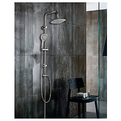 Karag Set de douche murale GIOTA avec douchette en chrome pas cher