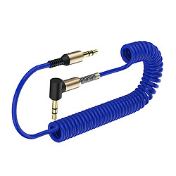 Acheter Audio 3.5mm à Jack Cable Car Aux Stereo pour iPhone haut-parleur bleu