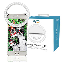 Jaym - Lampe Selfie Portable Universelle - Rechargeable et Clipsable