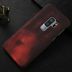 Acheter Wewoo Coque Orange pour Samsung Galaxy S9 + Coller la peau + PC Capteur thermique Décoloration Etui de protection arrière