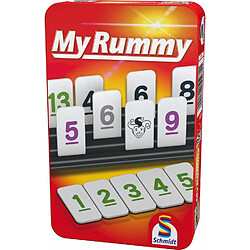 Schmidt Spiele My Rummy format voyage en boite metal