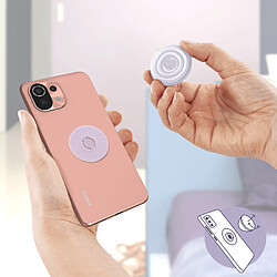 PopGrip Téléphone Maintien Support Vidéo Design Violet Translucide PopSockets pas cher