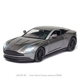 Universal 1: 32 Aston Martin DB11 AMR Moulé sous pression avec voiture jouet modèle de voiture jouet en métal haute simulation pull back collection de jouets pour enfants | Moulé sous pression avec voiture jouet(Gris)