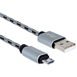 USB A-MICRO USB 1M BL Yourban