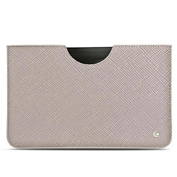 Pochette cuir Samsung Galaxy Tab S8 - Pochette - Taupe innocent ( Pantone #d6d2c4 ) - NOREVE