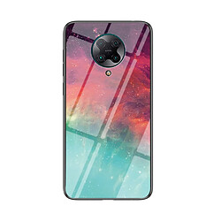 Coque en TPU combo de motif de ciel étoilé ciel de couleur pour votre Xiaomi Redmi K30 Pro