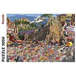 Piatnik - 5482 - Puzzle - Ruyer - Course de Vélo - 1000 Pièces