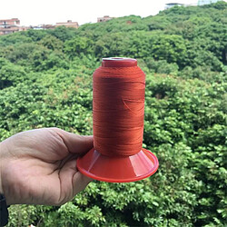 500 Mètres De Forte Corde De Fil à Coudre De Sac à Dos De Tente En Nylon Collé Orange