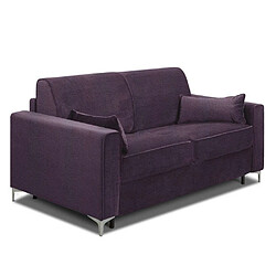 Acheter Inside 75 Canapé convertible express JACKSON 120cm comfort BULTEX® 12cm sommier lattes RENATONISI tweed violet