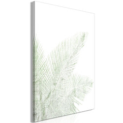 Decoshop26 Tableau toile de décoration murale impression premium en 1 partie sur châssis en bois motif Velours vert 20x30 cm 11_0015878