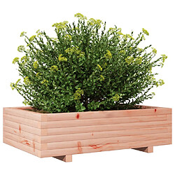 Avis vidaXL Jardinière 90x60x26,5 cm bois massif de douglas