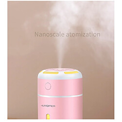 Avis Universal Gobelet Mini humidificateur d'air Lampe LED USB Diffuseur d'huile essentielle d'arôme Purificateur d'air Fraîcheur Maison Auto Brume Fabricant Atomiseur | Humidificateur (rose)