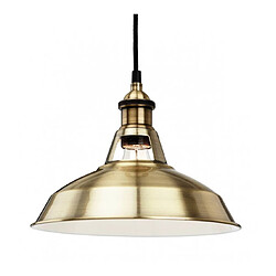 Luminaire Center Suspension Albany, laiton antique