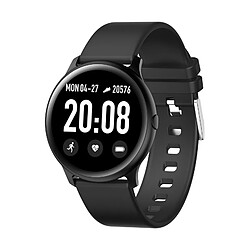 Universal Qualité Fitness Smartwatch Écran tactile IP67 Bracelet étanche Bluetooth Montre de moniteur de sommeil IOS | Smartwatch (noir)