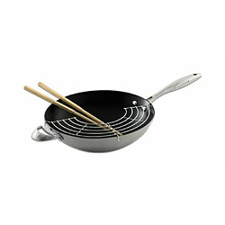 Scanpan CTX Wok avec grille et baguettes 32cm