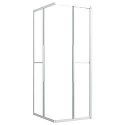 Avis vidaXL Cabine de douche ESG dépoli 80x70x180 cm