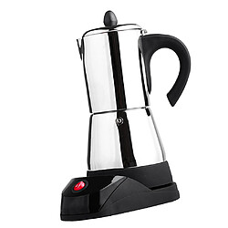 espresso électrique latte percolateur poêle top cafetière moka pot 6 tasse