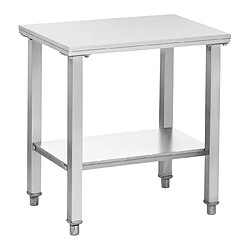 Helloshop26 Table pour friteuse 62 x 42 cm acier inoxydable 14_0003728