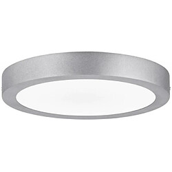 Paulmann Plafonnier Lunar LED rond saillie Ø300mm 17W 230V chrome mat alu