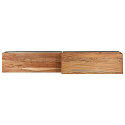 Acheter vidaXL Meuble TV 180x30x50 cm Bois d'acacia massif