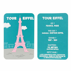 Acheter Paris Prix Jeu de Cartes Educatives Monuments 12cm Multicolore