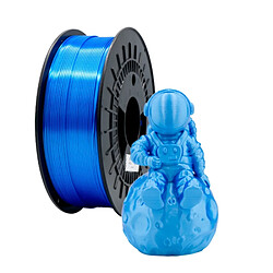 Filament 3D PLA SOIE - Diamètre 1,75 mm - Bobine 1kg - Couleur Bleu